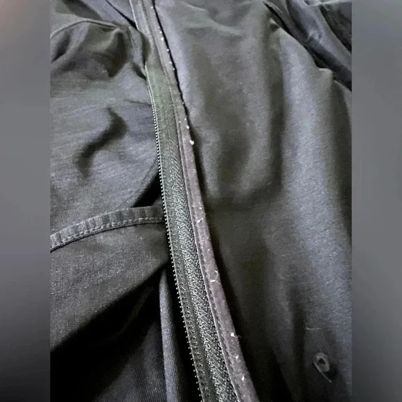 #0075 Athleta Full Zip Hoodie, Black, Size XS - Picture 9 of 9